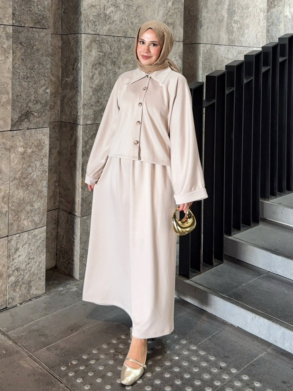 Kadın Taş Ceketli Takım