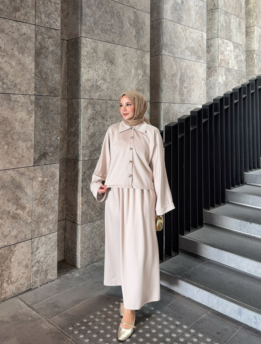 Kadın Taş Ceketli Takım