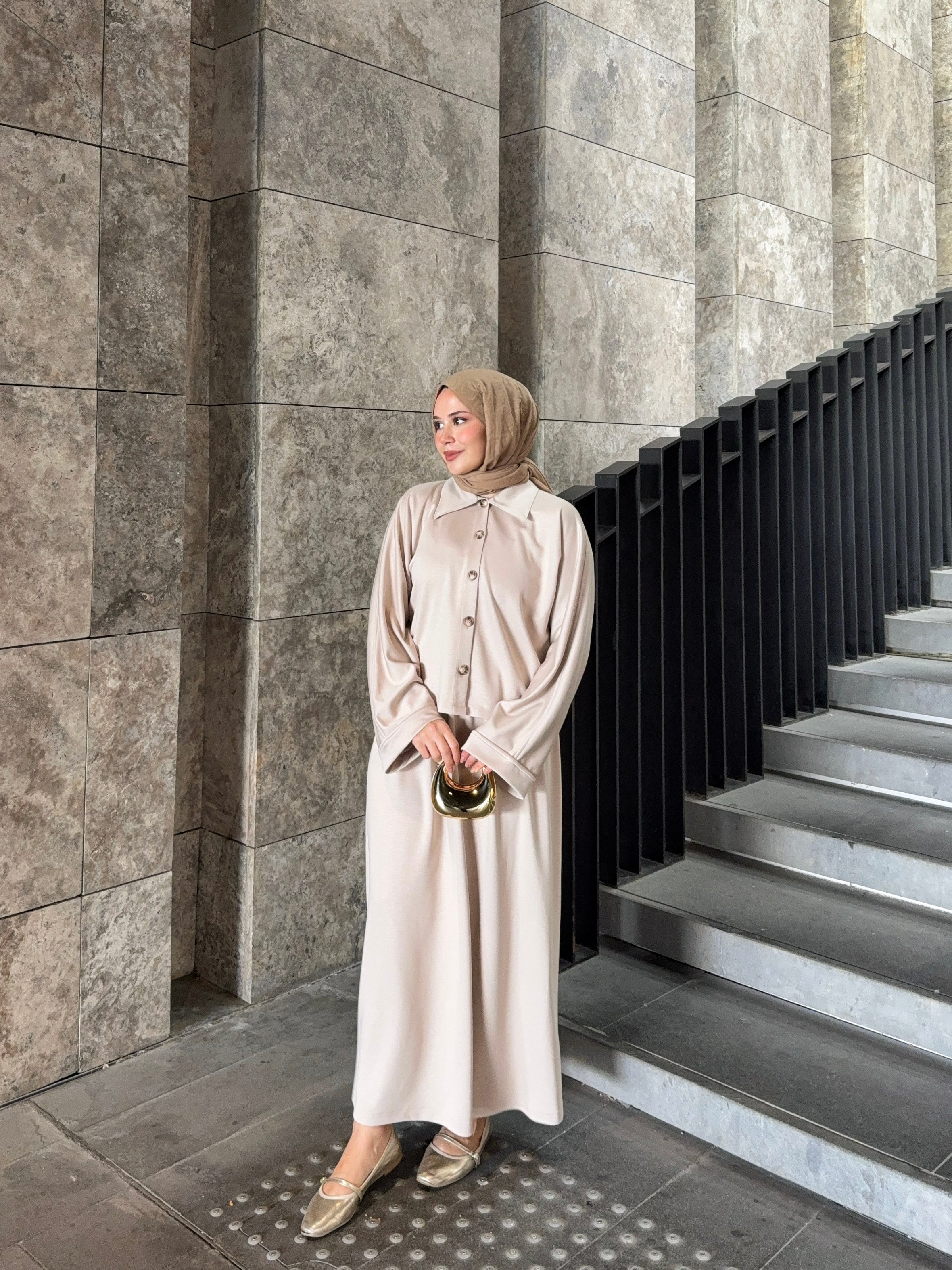 Kadın Taş Ceketli Takım