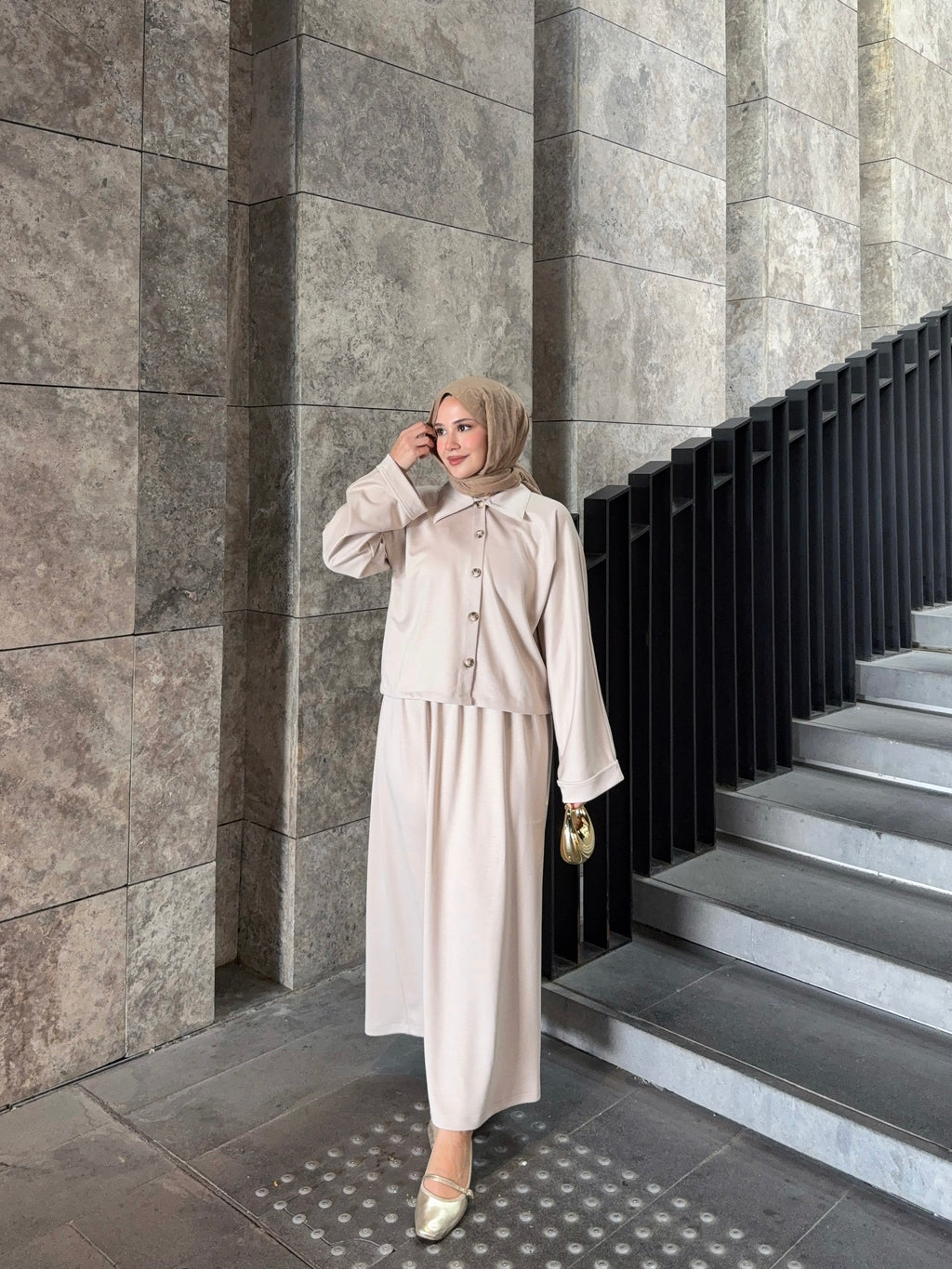 Kadın Taş Ceketli Takım