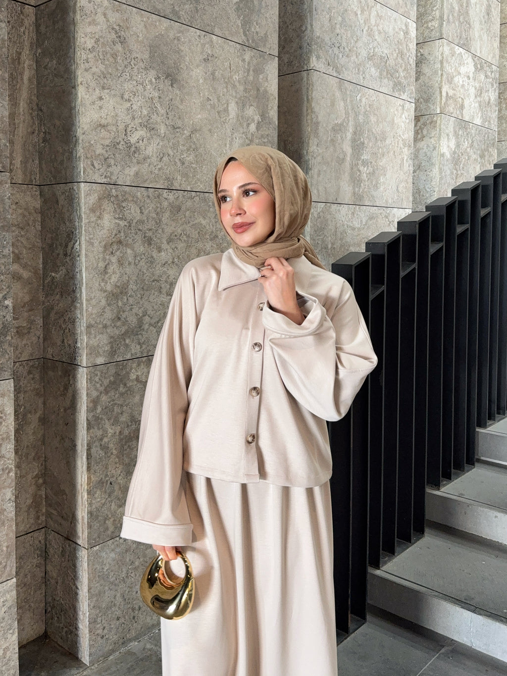 Kadın Taş Ceketli Takım